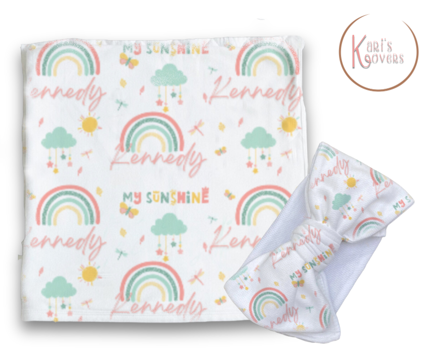 You're My Sunshine Baby Blanket Set