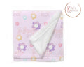 Personalized flower Kids Blanket