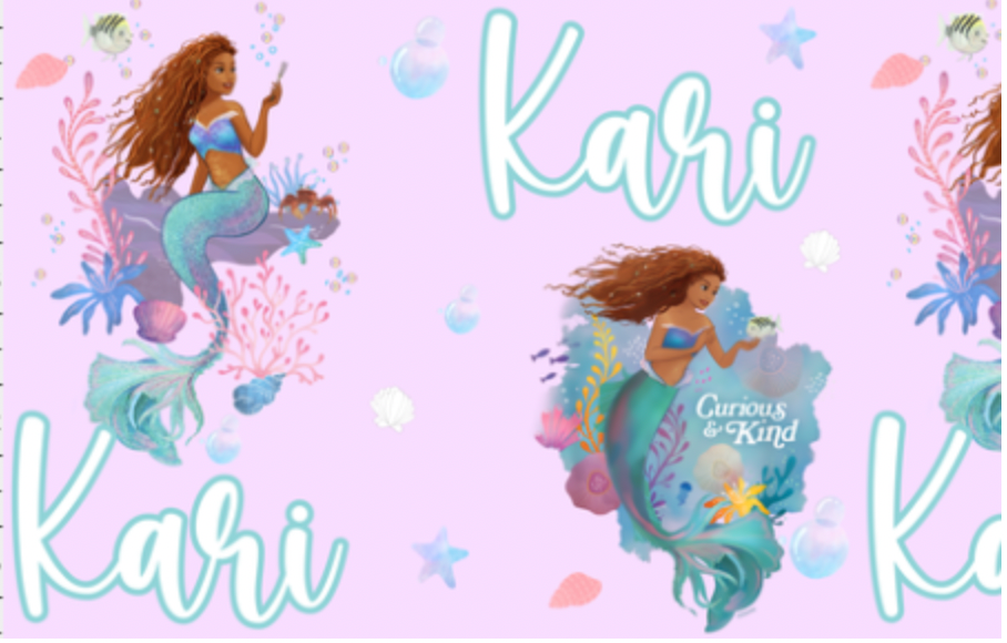 Little Mermaid Kids Blanket