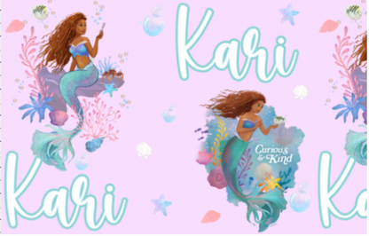 Little Mermaid Kids Blanket