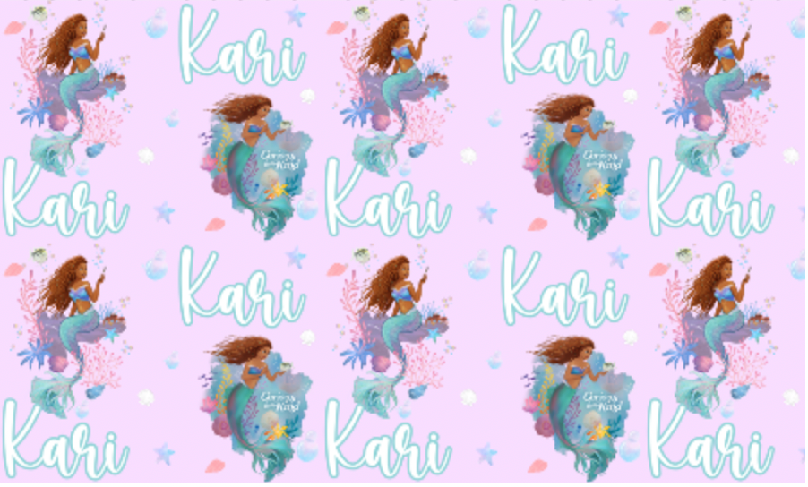 Little Mermaid Kids Blanket