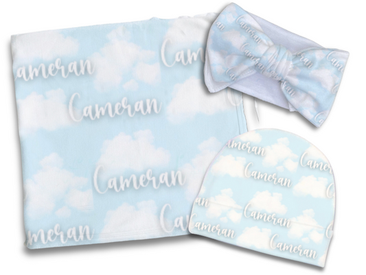 Cloud 9 Baby Blanket Set
