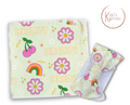 Reto Flower Baby Blanket Set