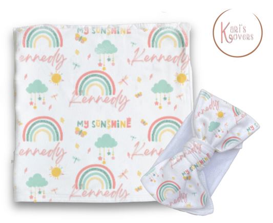 You're My Sunshine Baby Blanket Set