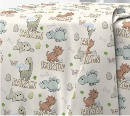Baby Dino  Blanket Set