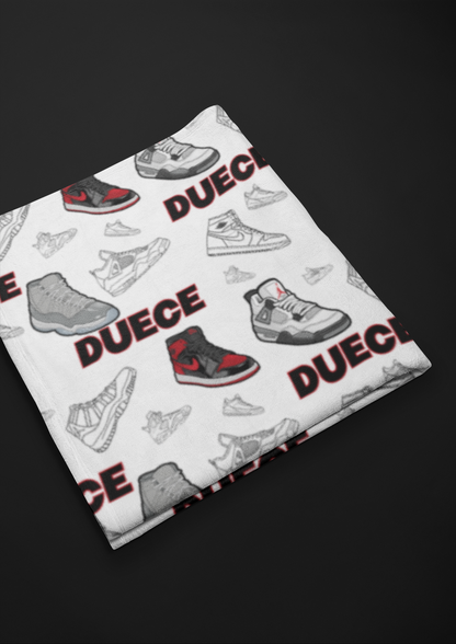 sneaker head blanket